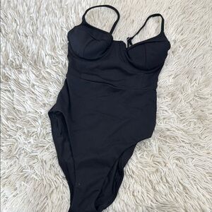SIMKHAI Noa Bustier One Piece in Black